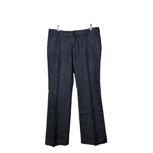 Gap dark wash y2k low rise hip slung fit wide leg jeans SIZE 6 ANKLE